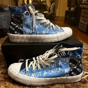Men’s Converse Chuck Taylor All Star Blue Sz 9 (Pre-Owned)